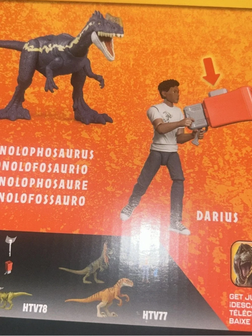 Jurassic World Chaos Theory Darius & Baryonyx Peril Pack